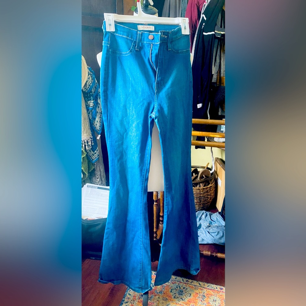 Cute snug fitting bellbottoms